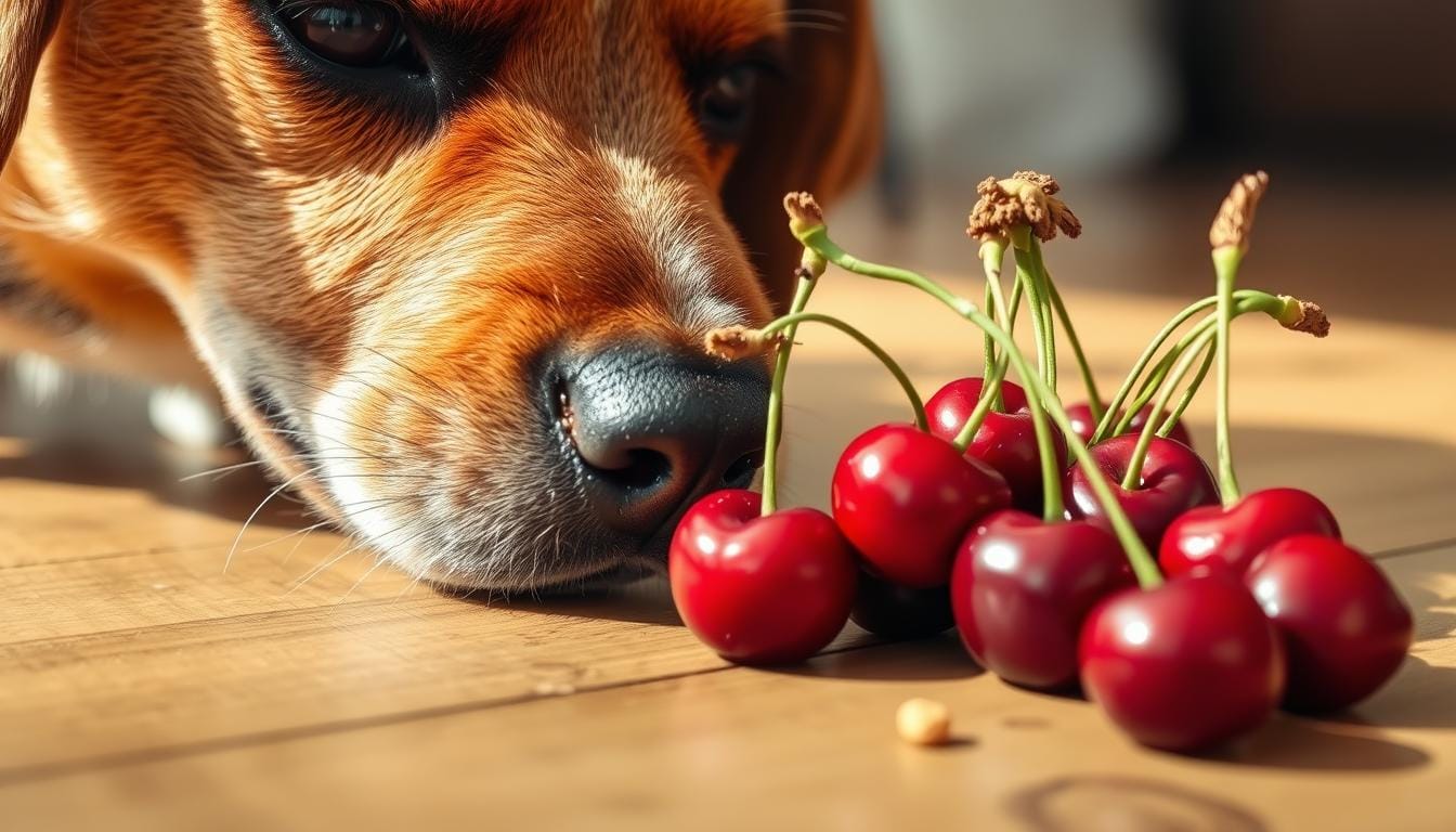 can dogs have cherries