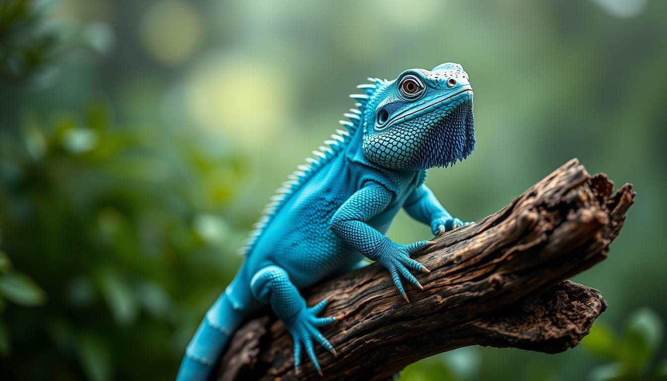 blue bearded dragon