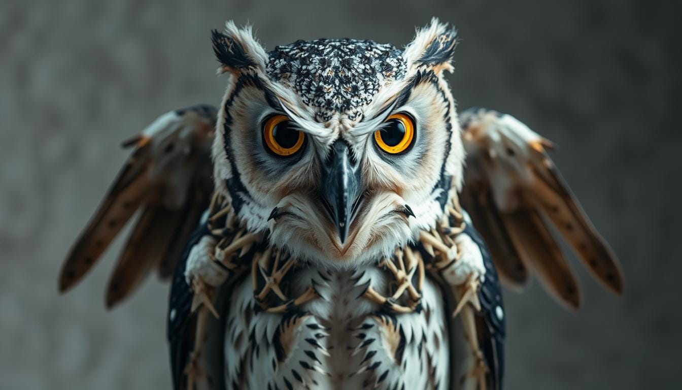 owl without feathers