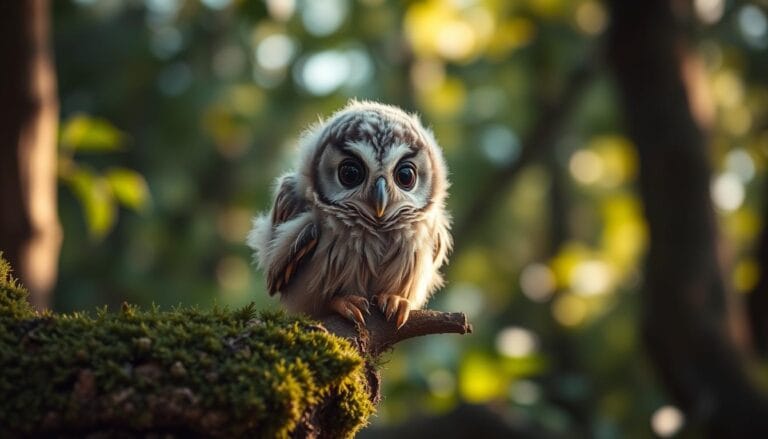 baby owl