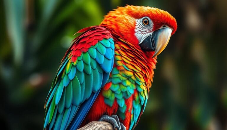 colorful parrot