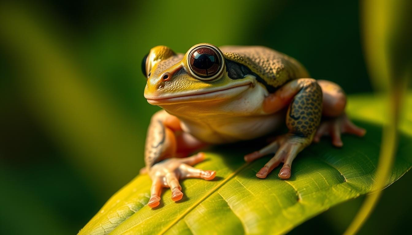 dumpy tree frog