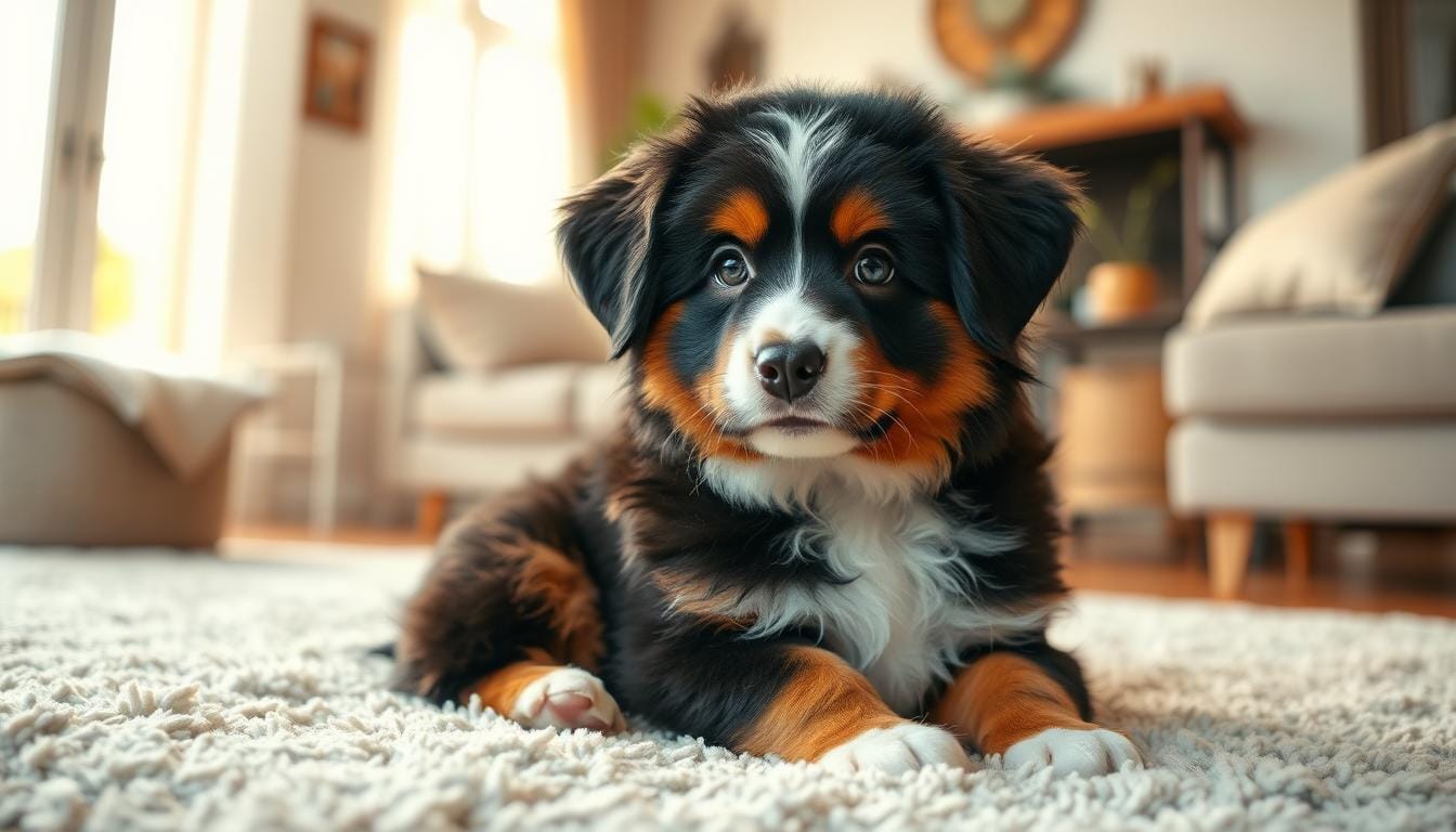 mini bernese mountain dog