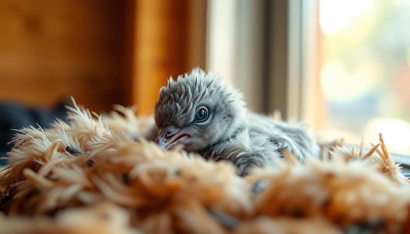 baby pigeon